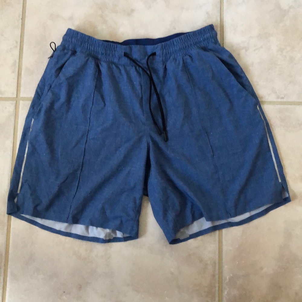 Lululemon light blue athletic short
